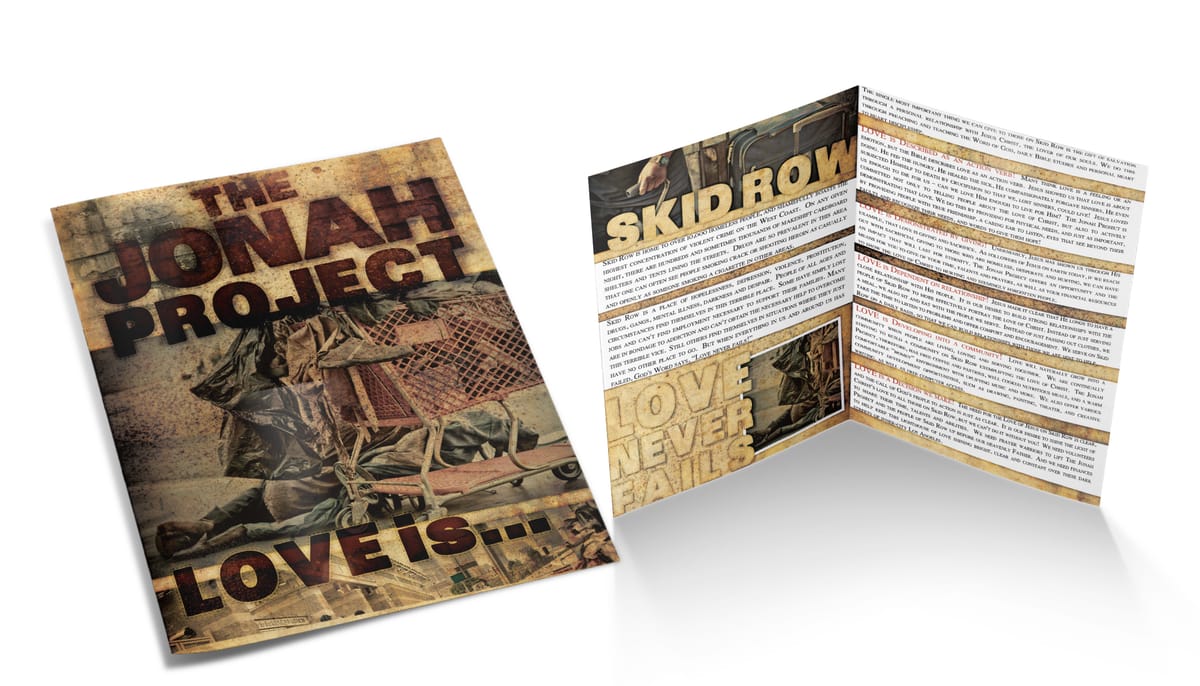 Tri-fold brochure design